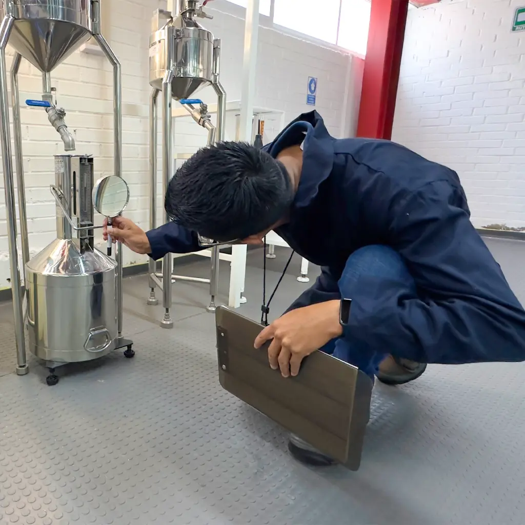 Calibración medida volumétrica 20 l de NMX-CH-049-IMNC