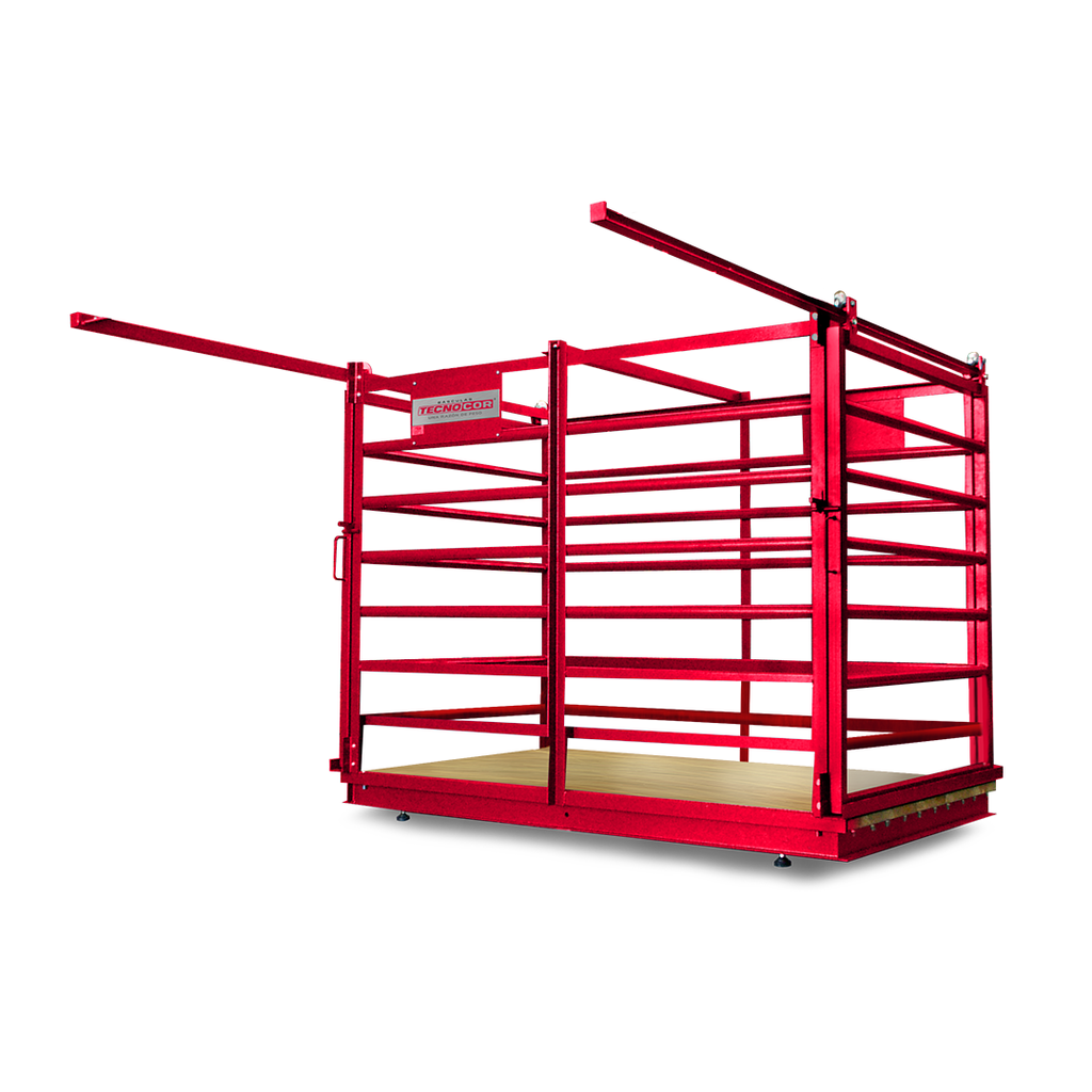 Báscula electrónica agropecuario piso TecnoCor 2,000 kg mod. PB-2000GP