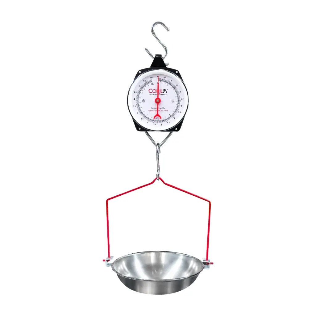 Báscula mecánica comercial colgante Corila 10kg/50g mod. C10-CH