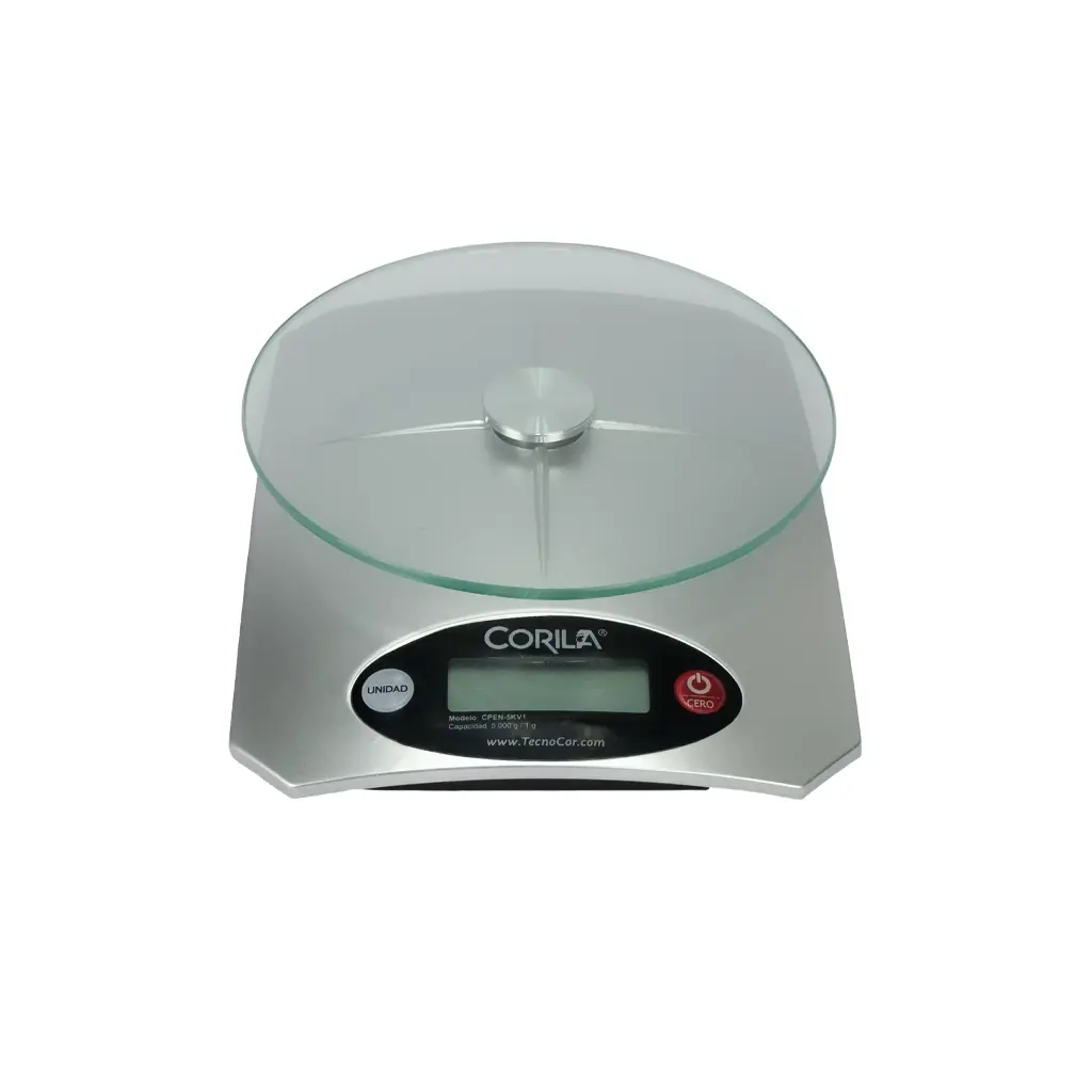 Báscula electrónica doméstico mostrador Corila 5kg/1g mod. CPEN-5KV1