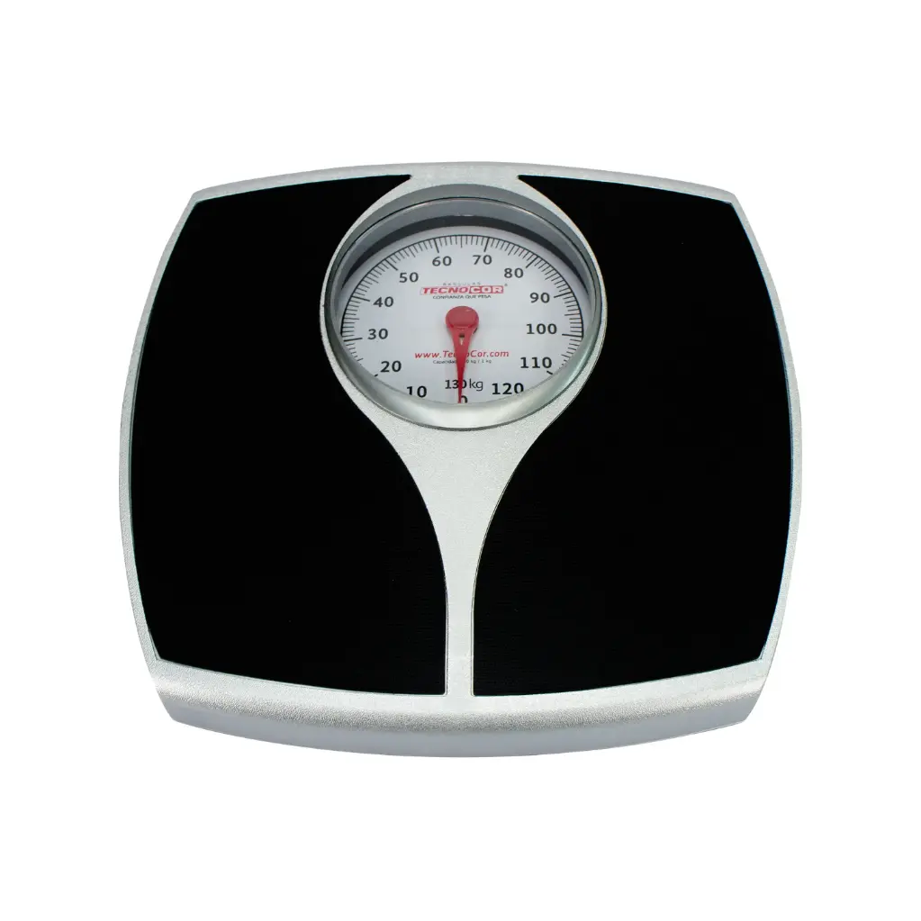 Báscula mecánica doméstico piso TecnoCor 130kg/1kg mod. 130-P1