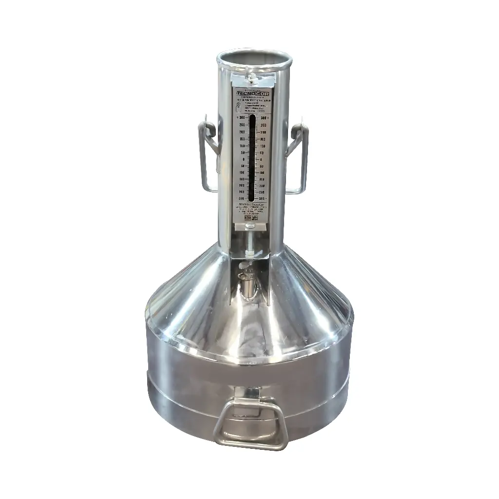 Medida Volumétrica en acero inoxidable sin Termopozo Cap. 10 l Mca Tecnocor