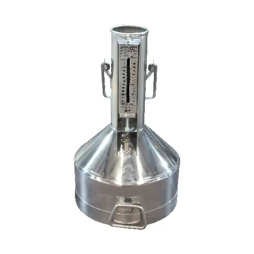 Medida Volumétrica en acero inoxidable sin Termopozo Cap. 10 l Mca Tecnocor