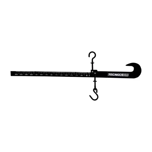 [150-RM] Báscula mecánica agropecuario colgante TecnoCor 150kg/1kg mod. 150-RM