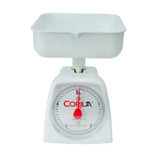 [C5-CP] Báscula mecánica doméstico mostrador Corila 5kg/25g mod. C5-CP