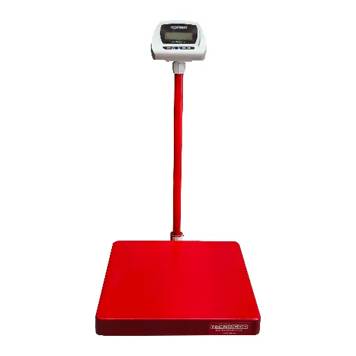 [P-500] Báscula electrónica comercial piso TecnoCor 500kg/100g mod. P-500