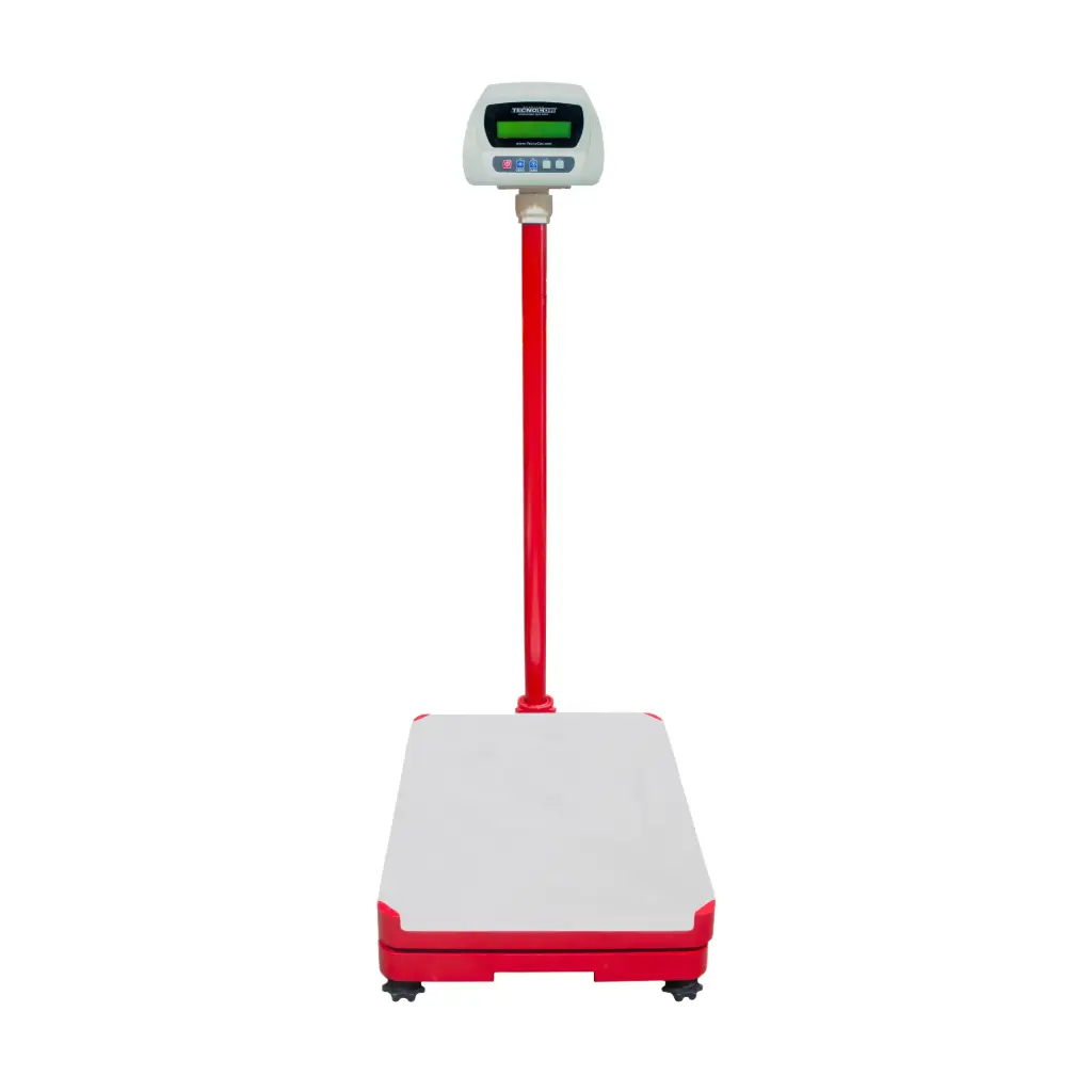 Báscula electrónica comercial piso TecnoCor 150kg/20g mod. PF-150
