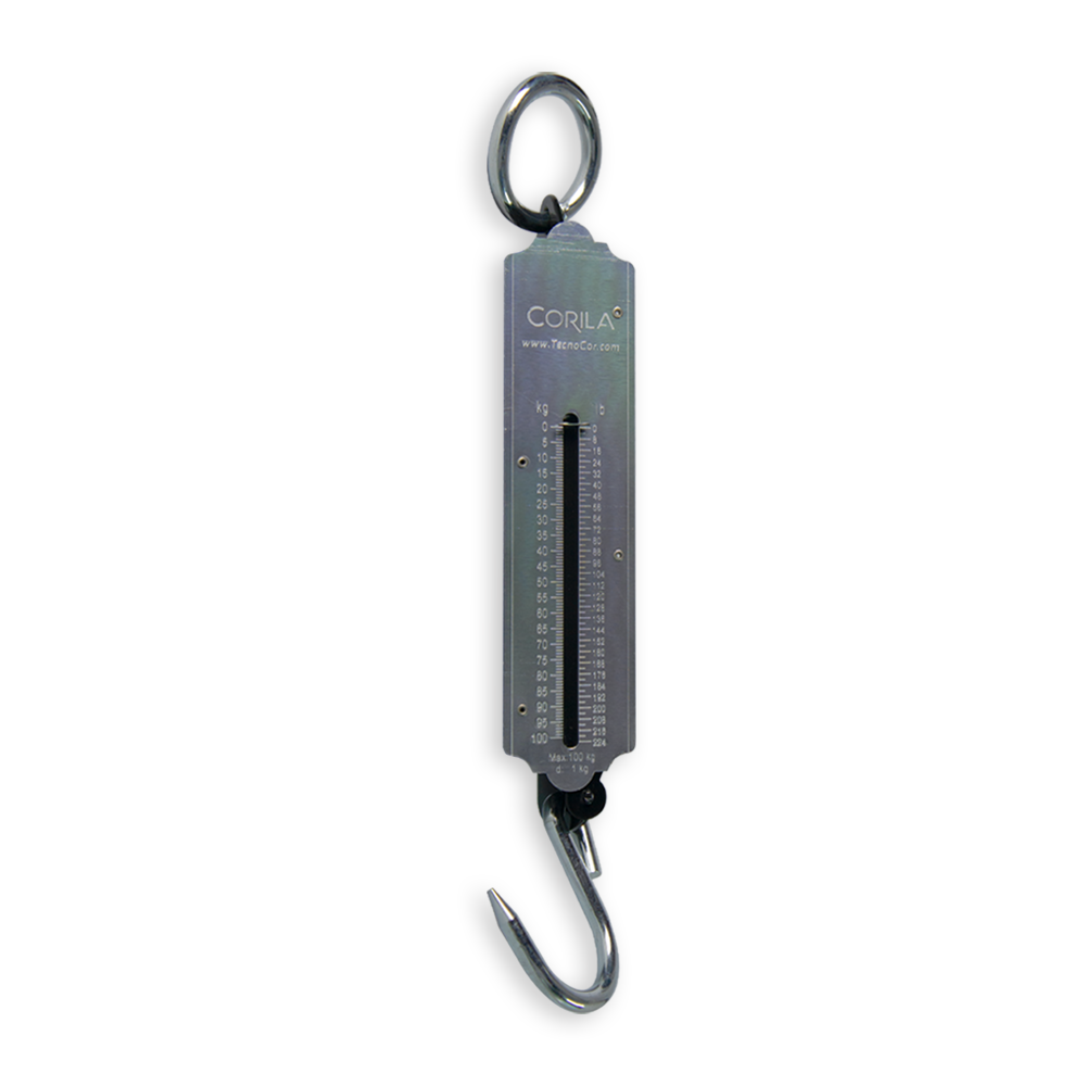 Báscula mecánica comercial colgante Corila 100kg/1kg mod. C100-D