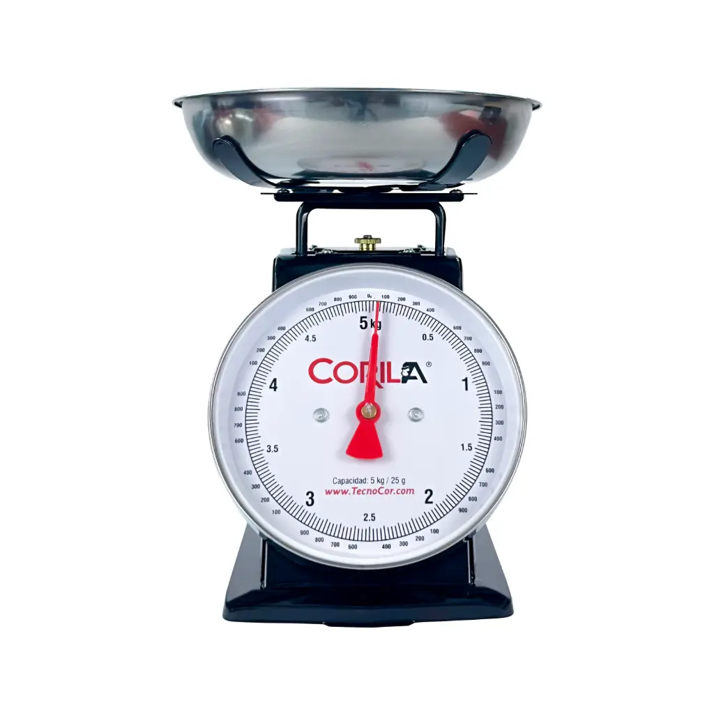 Báscula mecánica doméstico mostrador Corila 5kg/25g mod. C5-CA