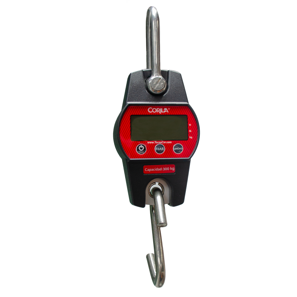 Báscula electrónica comercial colgante Corila 300kg/100g mod. CPEN-300CP1