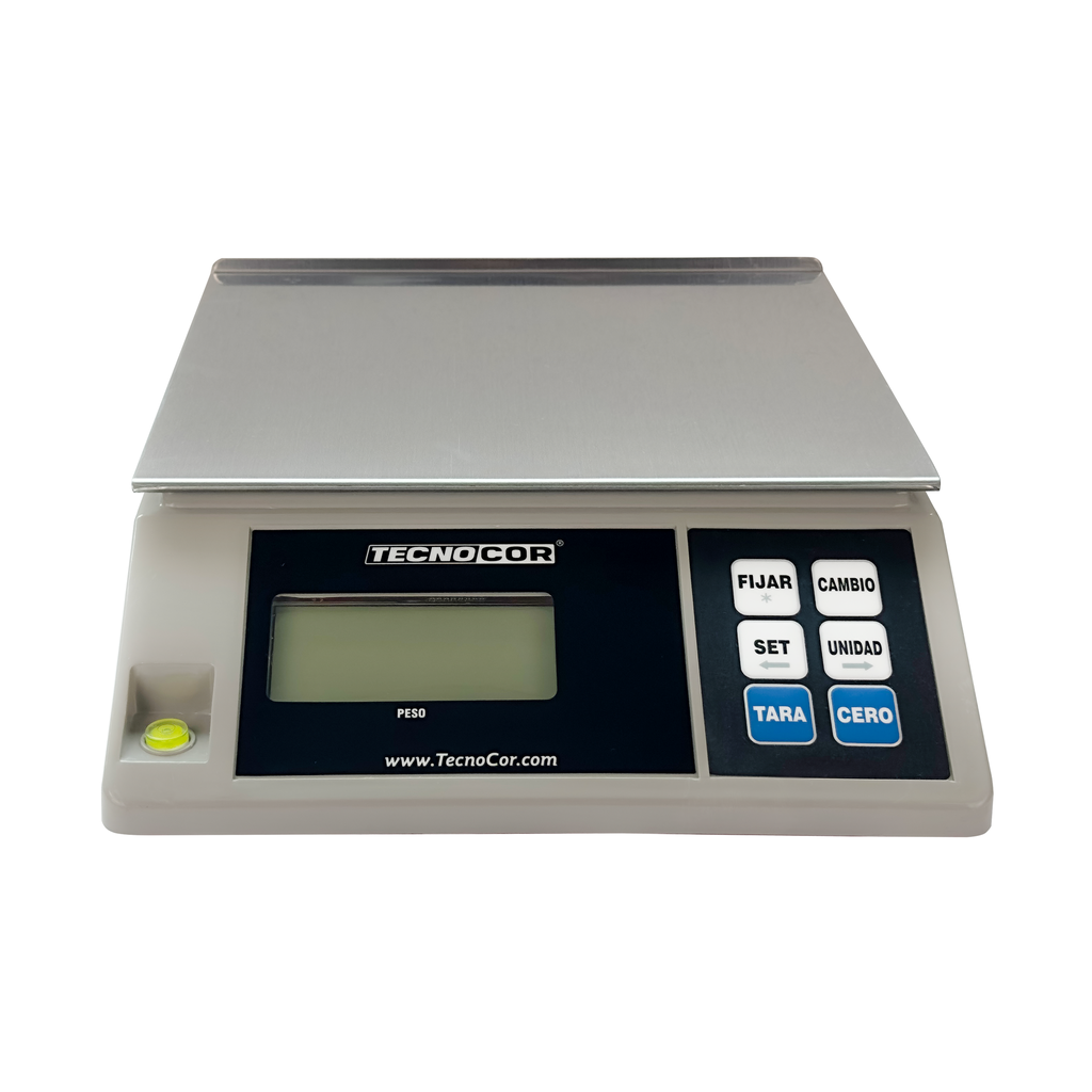 Báscula electrónica comercial mostrador TecnoCor 40kg/5g mod. PEN-40