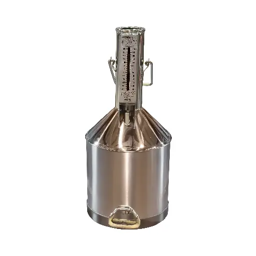 Medida volumétrica en acero inoxidable sin termopozo TecnoCor 20 l