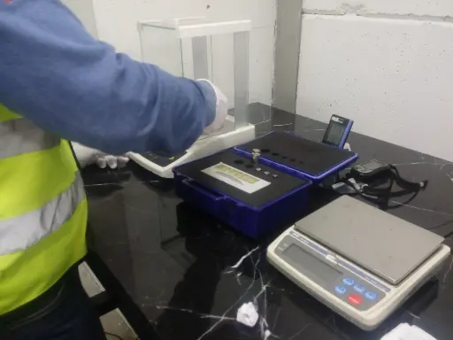 Inspección instrumentos para pesar de funcionamiento no automático de NOM-010-SCFI