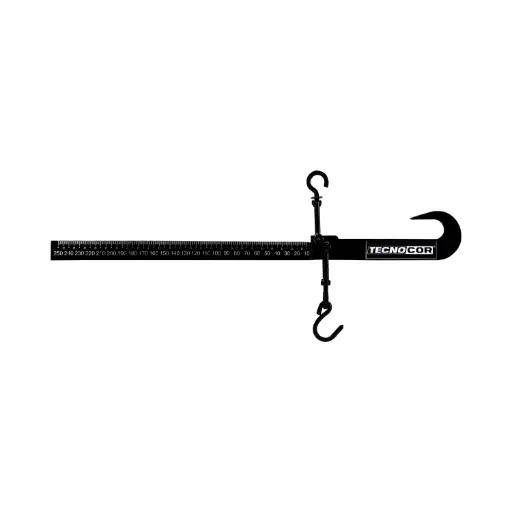 [250-RM] Báscula mecánica agropecuario colgante TecnoCor 250kg/1kg mod. 250-RM