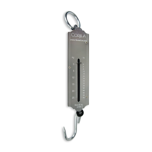 [C25-D] Báscula mecánica comercial colgante Corila 25kg/500g mod. C25-D